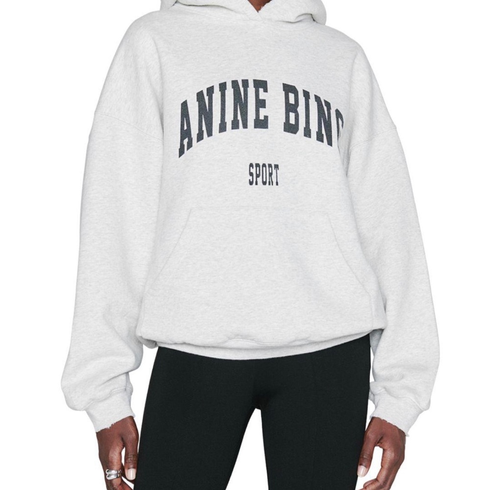 ANINE BING Harvey logo-print sweatshirt